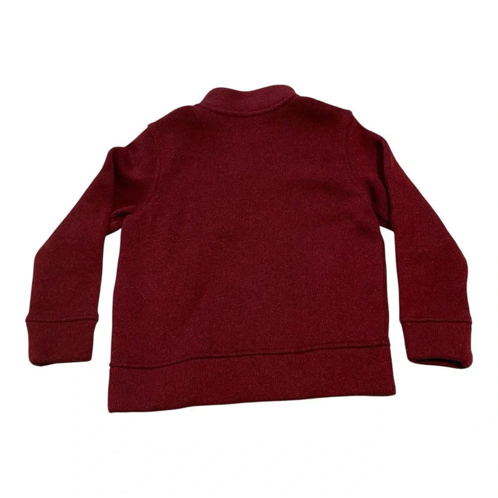 Boys’ Old Navy Red Quarter-Zip Pullover Sweater